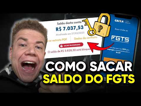 FIM DO SAQUE DO FGTS! APRENDA A SACAR O VALOR ANTES DAS RESTRIÇÕES