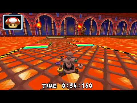 [MKDS] GBA Bowser Castle 2 1:30.111 (former WR)
