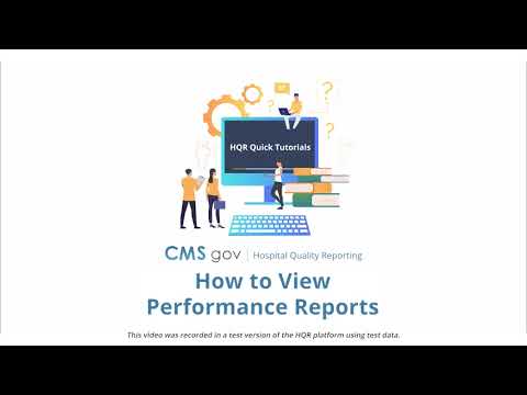How to view Performance Reports