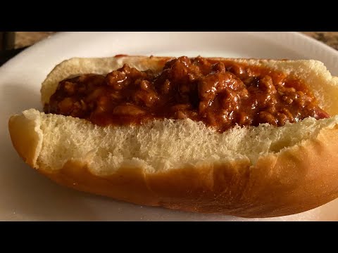 Easy, But Delicious, Hotdog Chili or "Sauce"/ALSO...