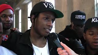 a$ap rocky saying i be that pretty mf man