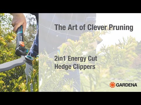 Gardena Gyvatvorių žirklės "2in1 EnergyCut" video