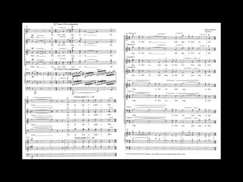 Gerald Finzi - Magnificat (score video)