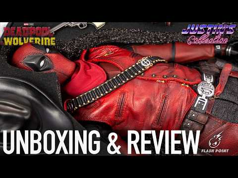 Cowboy Deadpool & Wolverine 1/6 Scale Figure Flash Point Unboxing & Review