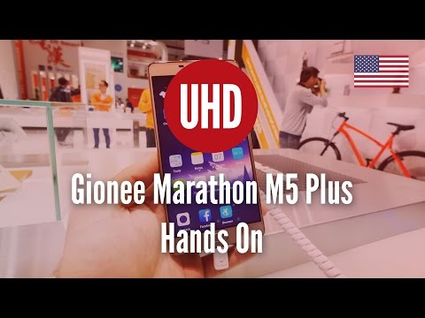 Gionee Marathon M5 Plus Hands On [4K UHD]