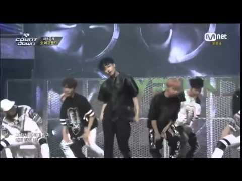 140605 Boyfriend - Intro + OBSESSION [Comeback Stage] @ M!Countdown (Live)