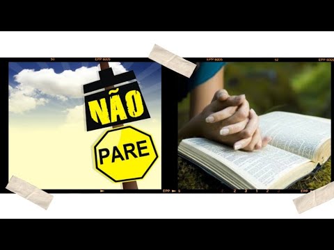 Não Pare ! Continue realizando a obra que o Senhor te confiou 🙌