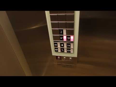 Schindler 3300 MRL Traction Elevator at Hard Rock Cafe at Broadway at the Beach, Myrtle Beach, SC