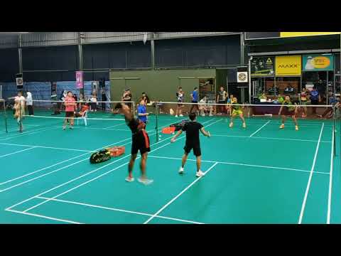 Badminton FINAL LSJ Men's Double SemiPro- Izzat Azhar / Akil Husyaimi Vs Aliff Hakimi / Farid Naslim