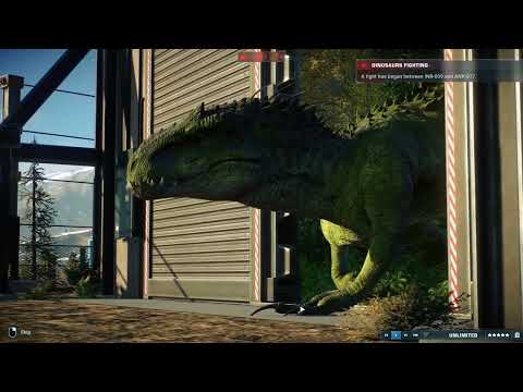 Largest Carnivores Battle Royale | Jurassic World Evolution 2