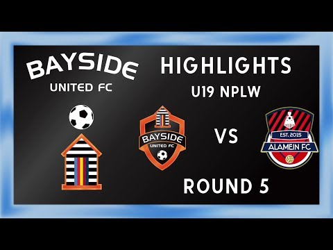 ROUND 5 2018: U19 BUFC v Alamein FC Highlights