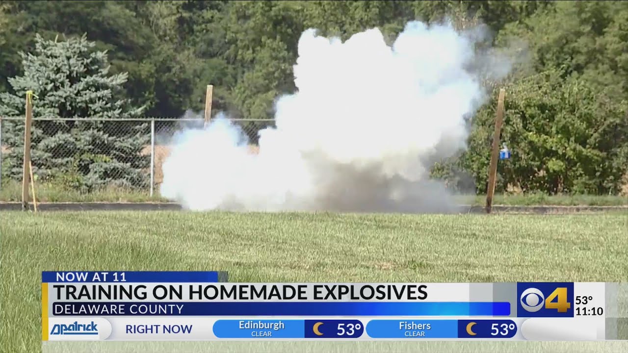 ATF holds training for first responders on homemade explosives