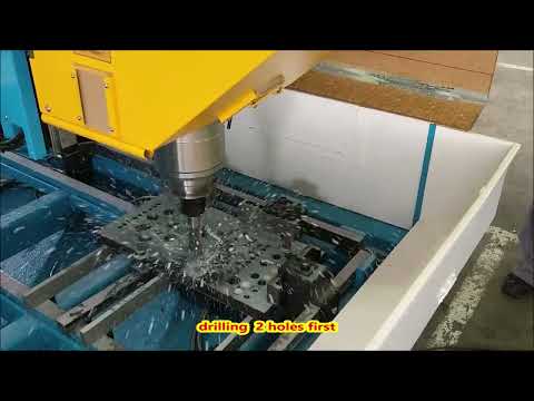 AMG CNC Drilling Machine - Tapping by Milling
