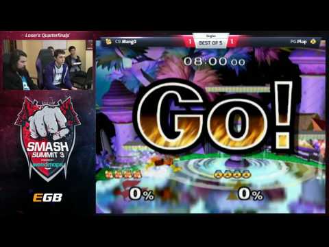 Mang0 vs Plup - Singles - Smash Summit 3