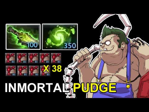 🔥HARD CARRY PUDGE Super Tank Destroy the Enemy Team🔥 | Dota 2 Pudge