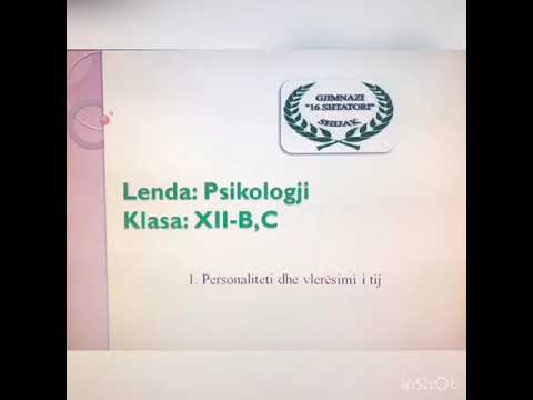 Psikologji