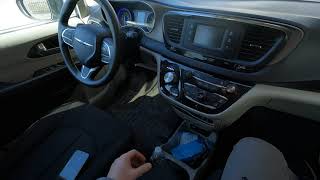Radio Removal Chrysler Pacifica 2017 and Up