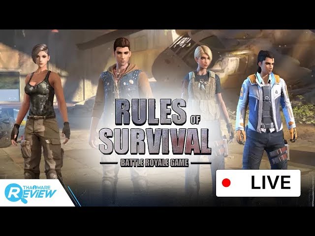   แคสเกมส์ Rules of Survival เกมส์แนวแบทเทิลรอยัลบนมือถือหรือจะพีซีก็ได้ !