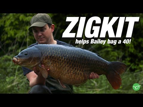 Ian Bailey catches a 40lb Carp on the ZigKit!