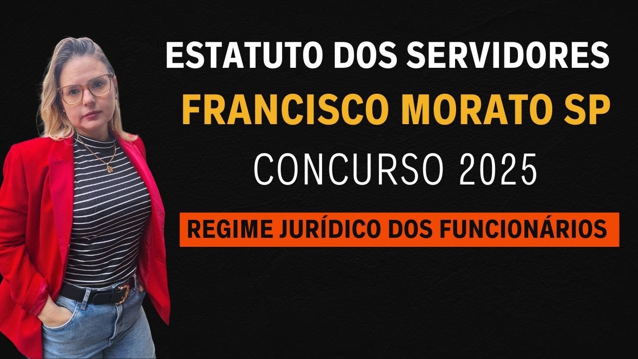 Legal Regime for Employees of Francisco Morato SP - Competition 2025