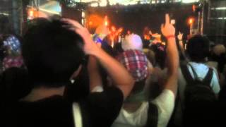 Bo Ningen and Jehnny Beth (Savages) Nichijyou live Fuji Rock Festival 2013