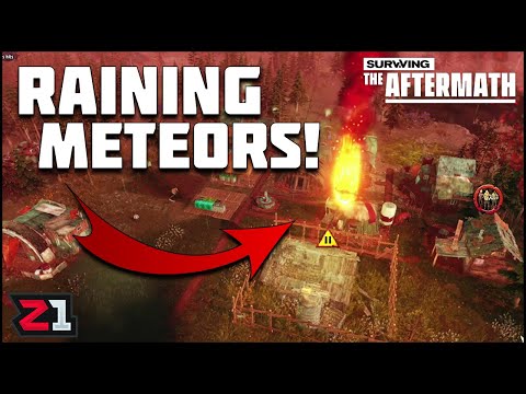 When You Start a Colony After the Apocalypse and Get HIT BY METEORS ! Surviving The Aftermath Ep 1