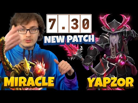 MIRACLE Sand King vs YAPZOR Void Spirit - 7.30 BUFFED him Too MUCH