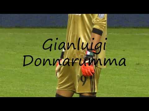 How to say Gianluigi Donnarumma in English?