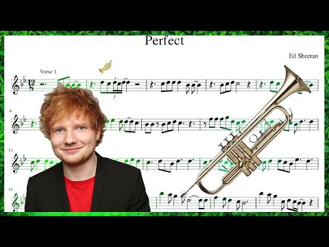 Ed Sheeran - Perfect (Trumpet Sheet Music Play Along!)