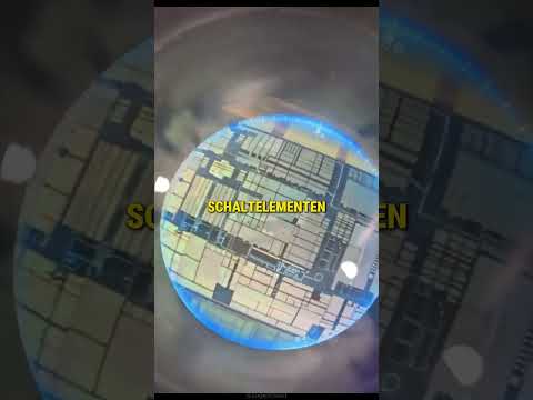 So komplex und klein ist eine CPU 🔬 #cpu #nvidia  #wissen #computer