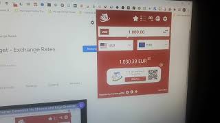 currency conversion widget - exchange rates