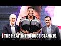 Giannis Antetokounmpo S First Press Conference As A Member Of The Miami Heat NBA On ESPN