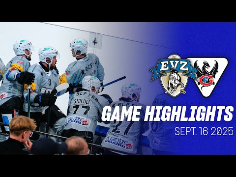 EV Zug vs. HC Fribourg Gotteron - Game Highlights