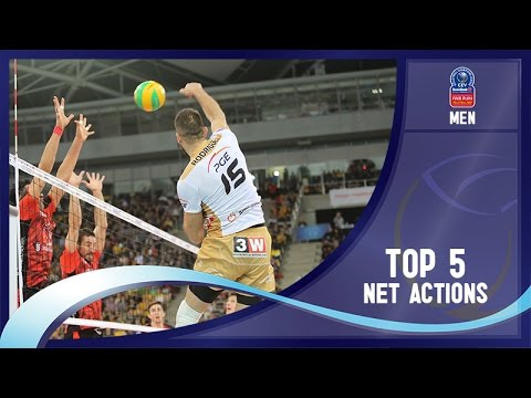 Stars in Motion Episode 7 - Top 5 Net Actions - 2016 CEV DenizBank Volleyball Champions League - Men