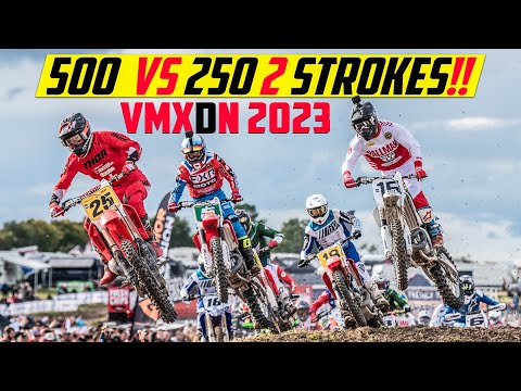 Absolutely Insane 500cc vs 250cc 2 Stroke Racing | 2023 VXMDN Foxhill