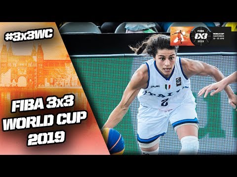 Indonesia v Italy | Women’s Full Game | FIBA 3x3 World Cup 2019