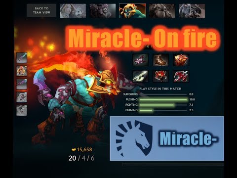 Rank Match | Miracle - Huskar