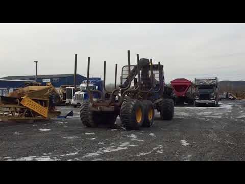 Global Equipment - 2001 Rottne F12 8WD Forwarder - Repo