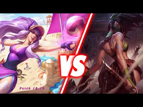 POOL PARTY SYNDRA VS AKALI | MID GAMEPLAY | 10.19 | League Of Legends