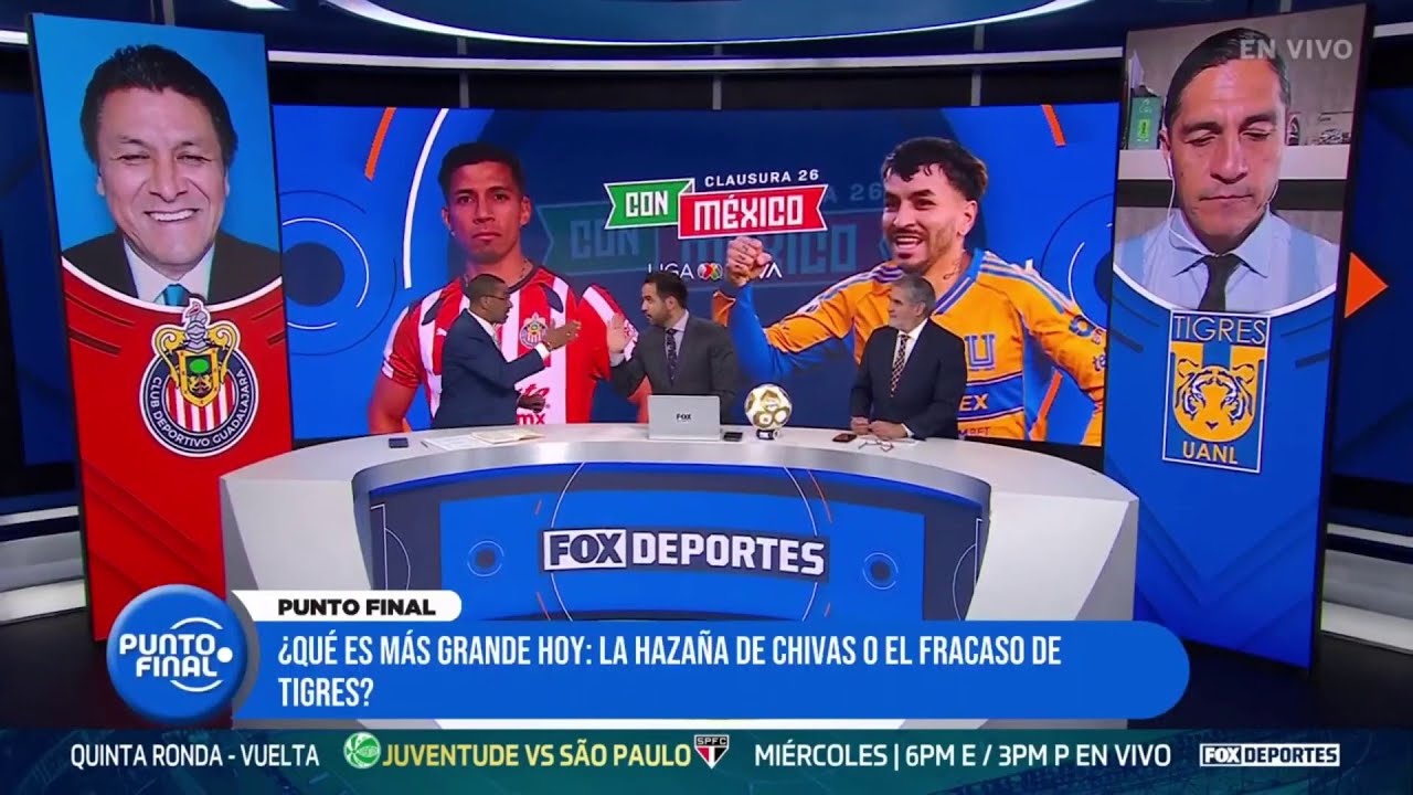 🐐🔥 CHIVAS REMONTA; TIGRES SIN RESPUESTAS Y AMÉRICA SIGUE VIVO| PUNTO FINAL EN VIVO