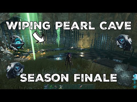 WIPING PEARL CAVE & BASE TOUR - ARK