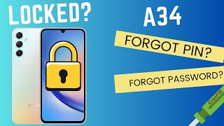 Samsung A34 LOCKED? Unlock & Remove Screen Lock