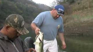 preview picture of video 'Big Bass Fishing on Lake Comedero Mexico with GreatLakesBass.com 01/09'
