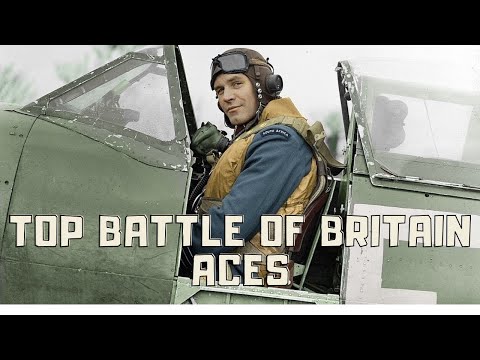 TOP BATTLE OF BRITAIN ACES   PADDY FINUCANE,  SAILOR MALAN,  ERIC LOCK