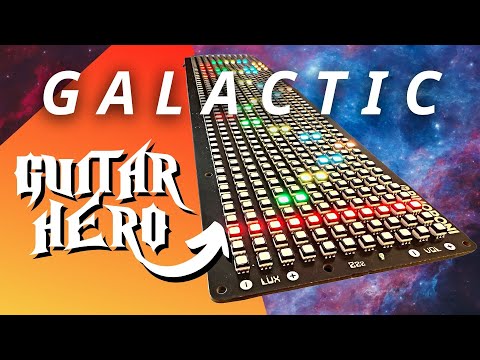 YouTube Thumbnail for Make your own Galactic Guitar Hero game - using a Pimoroni Galactic Unicorn