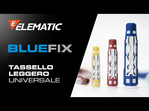 Tassello leggero universale bi-materia: BLUEFIX