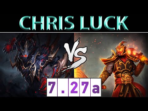Chris Luck [Shadow Fiend] vs [Ember Spirit] ► NA Ranked ► Dota 2 7.27a