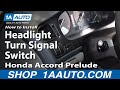 How To Install Replace Headlight Turn Signal ...