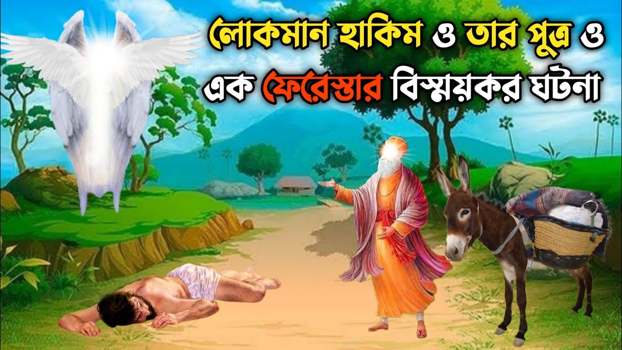 লোকমান হাকিম ও একজন ফেরেস্তার বিস্ময়কর ঘটনা || লোকমান হাকিম নিজ ছেলেকে দেওয়া উপদেশ || Lukman Hakim