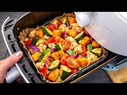 I Put Vegetables in Air Fryer! WOW! I Wasn't Ready for THIS!